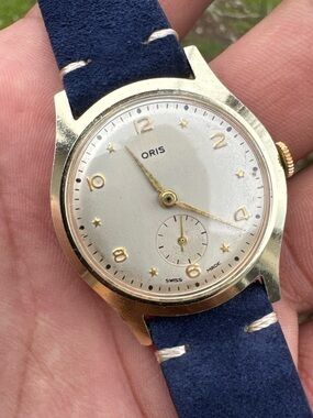 Vintage Oris Manual Wind Sub Second Dress Watch